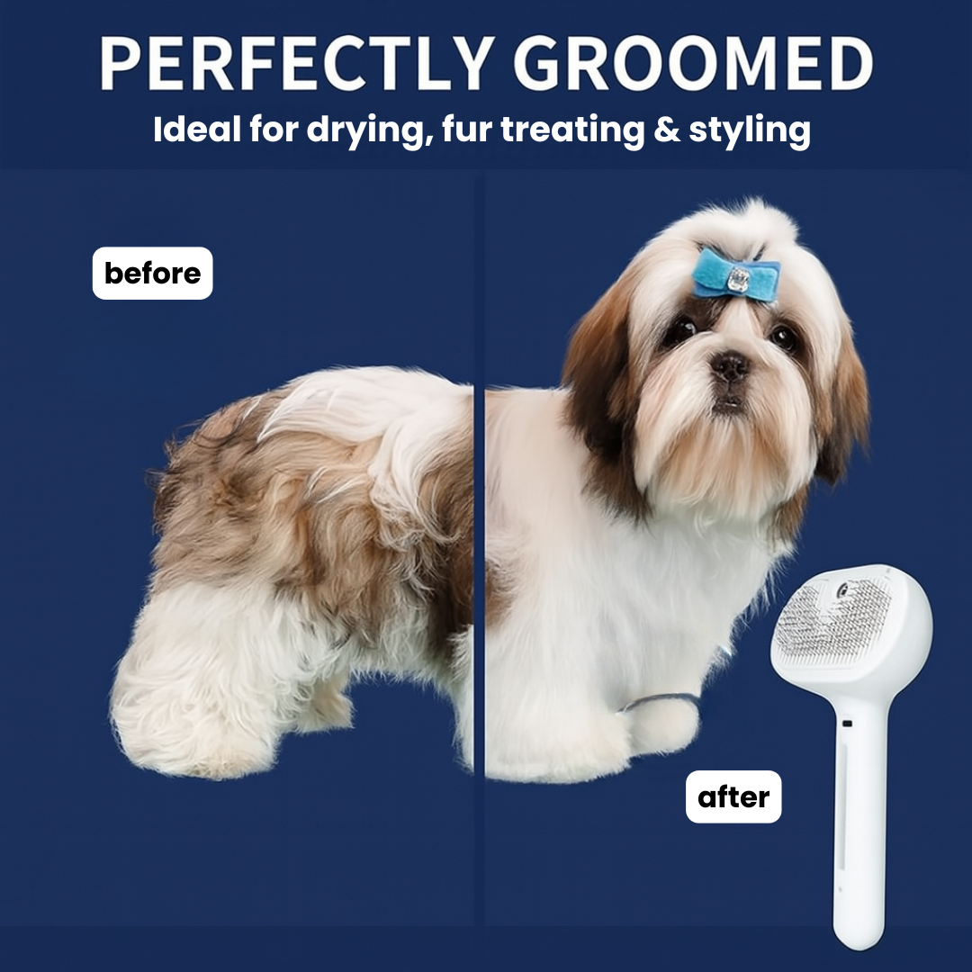 ShinyFur Shower Brush + Fur Refreshing Solution